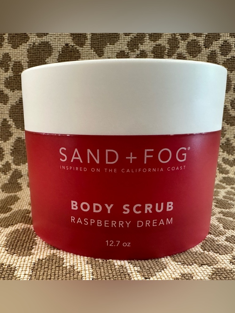 New without Box SAND+FOG Body Scrub~Raspberry Dream~ 12.7oz~Exp 12/28